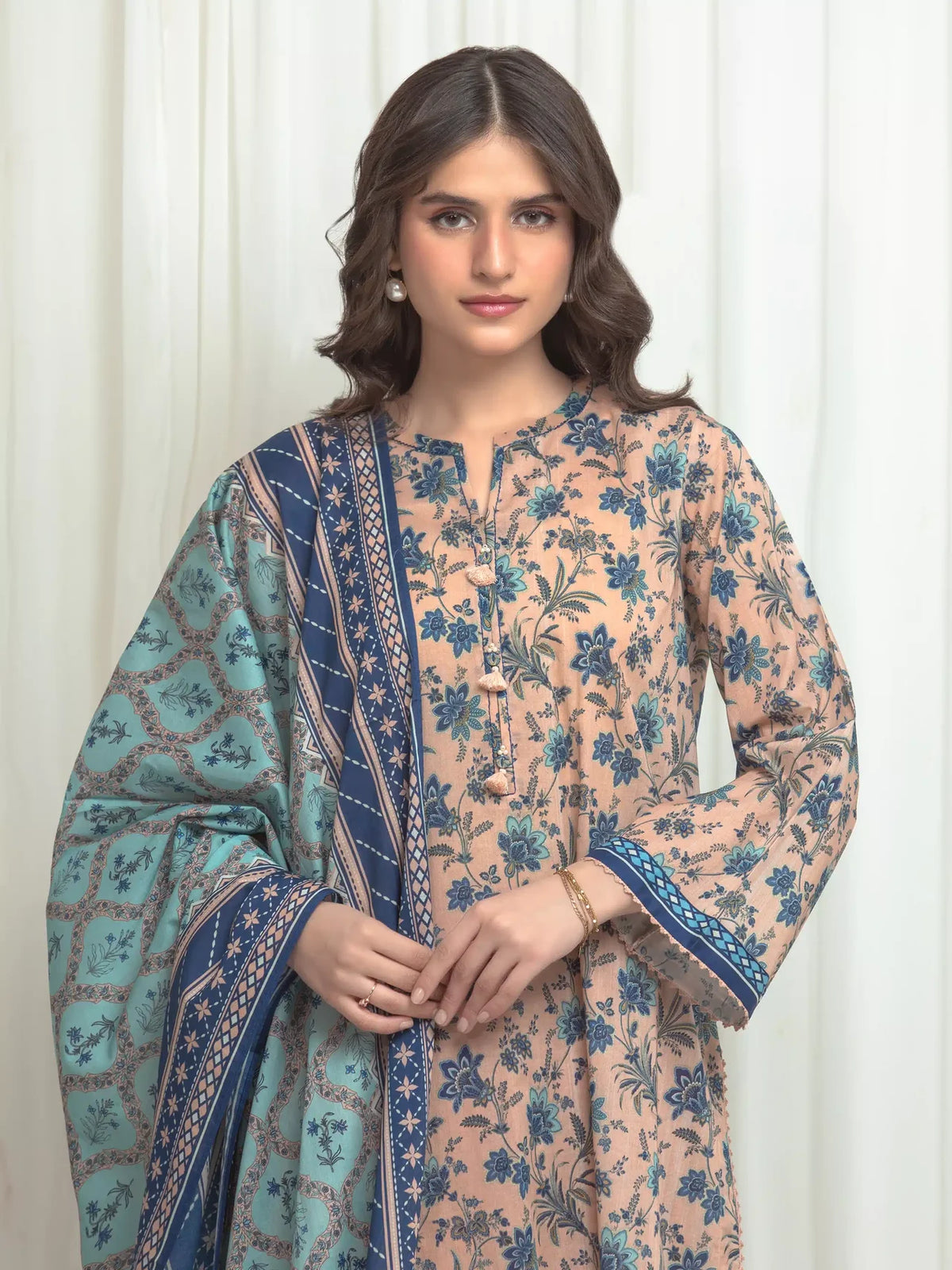 ALLURE | Unstitched 3PC lawn - EWU6A1-36638-3P