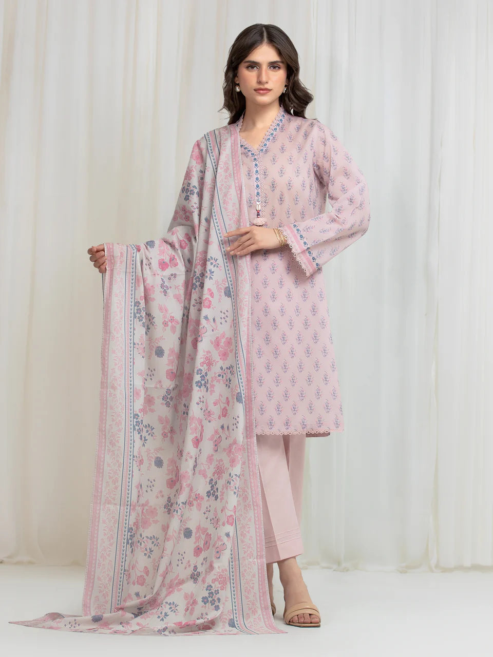 ALLURE | Unstitched 3PC lawn - EWU6A1-36636-3P