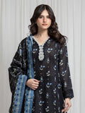 MERAK ZARI | Unstitched 3PC lawn  EWU6M6-061-3P
