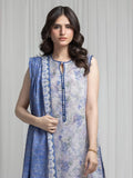 MERAK ZARI | Unstitched 3PC lawn  EWU6M6-091-3P