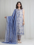 MERAK ZARI | Unstitched 3PC lawn  EWU6M6-091-3P