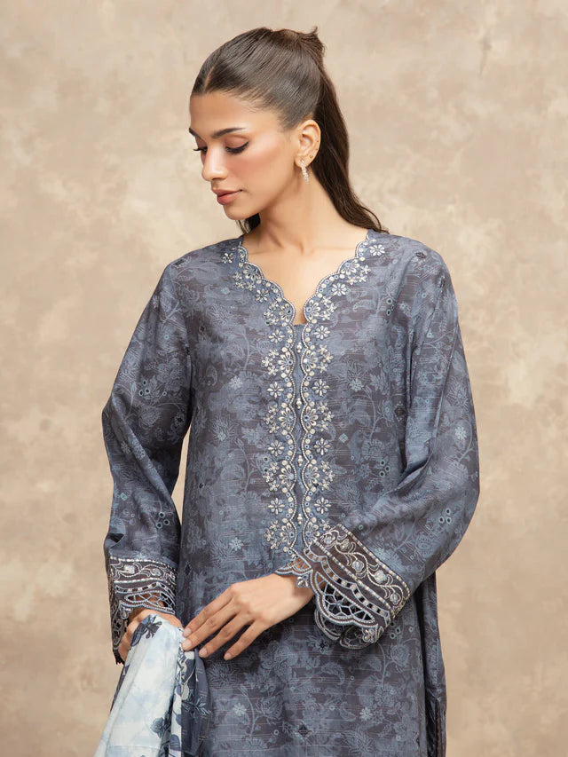 Festive Embroidered | Unstitched 3PC lawn EWU5V1-31878-3P