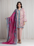 MERAK ZARI | Unstitched 3PC lawn  EWU6M6-056-3P