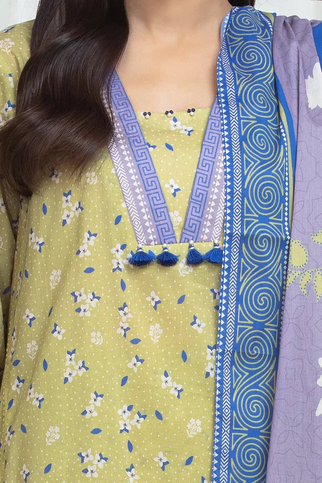 ALLURE | Unstitched 3PC Lawn - EWU6A1-36753-3P