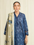 MERAK ZARI | Unstitched 3PC lawn EWU6M6-055-3P