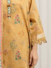 MERAK ZARI | Unstitched 3PC lawn  EWU6M6-053-3P