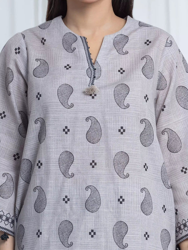 ALLURE | Unstitched 3PC Khaddar - EWU6A3-37209-3P