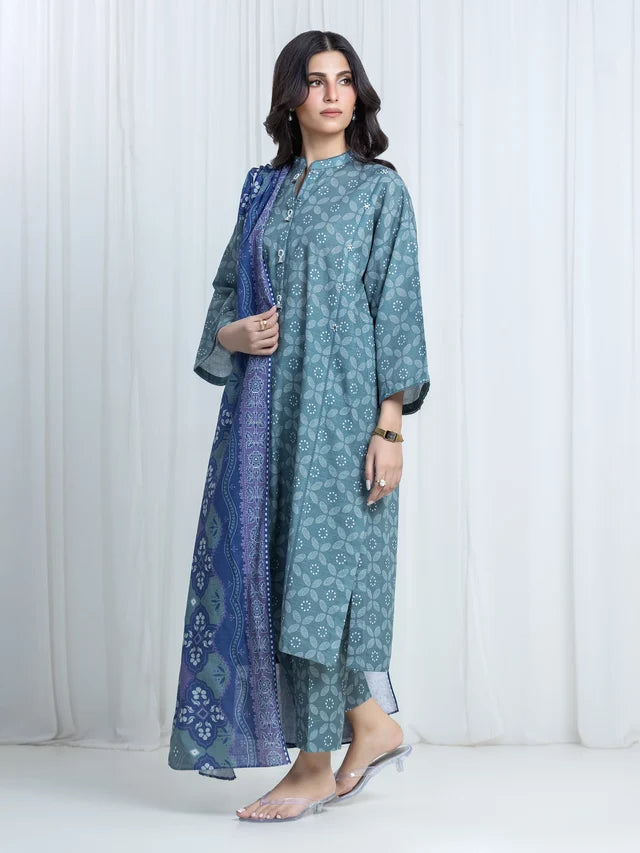 ALLURE | Unstitched 3PC Khaddar - EWU6A3-37196-3P