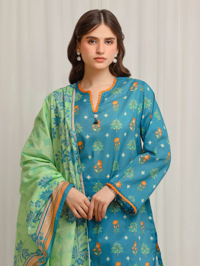 ALLURE | Unstitched 3PC lawn - EWU6A1-36661-3P