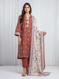 ALLURE | Unstitched 3PC Khaddar - EWU6A3-37080-3P