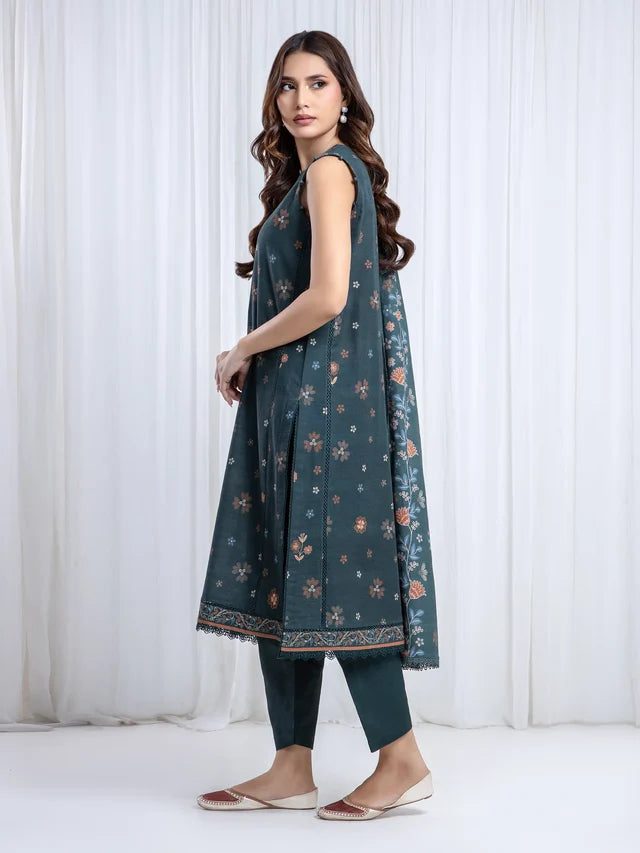 ALLURE | Unstitched 3PC Khaddar - EWU6A3-37073-3P