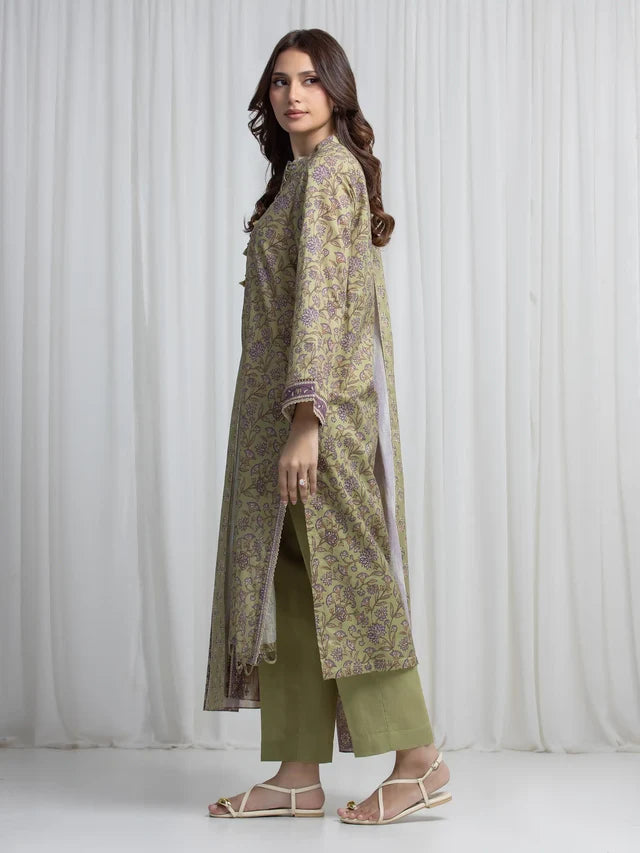 ALLURE | Unstitched 3PC Khaddar - EWU6A3-37016-3P
