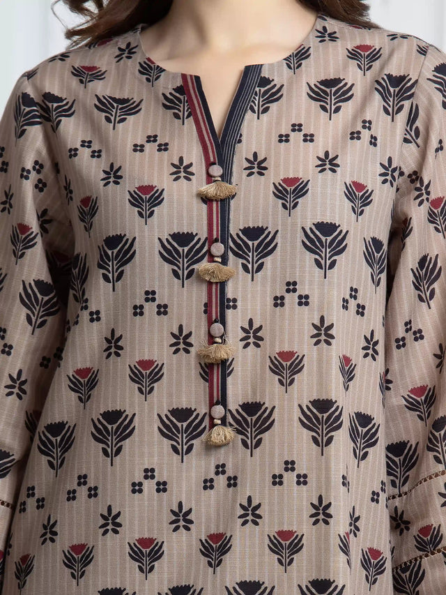 ALLURE | Unstitched 3PC Khaddar - EWU6A3-37104-3P