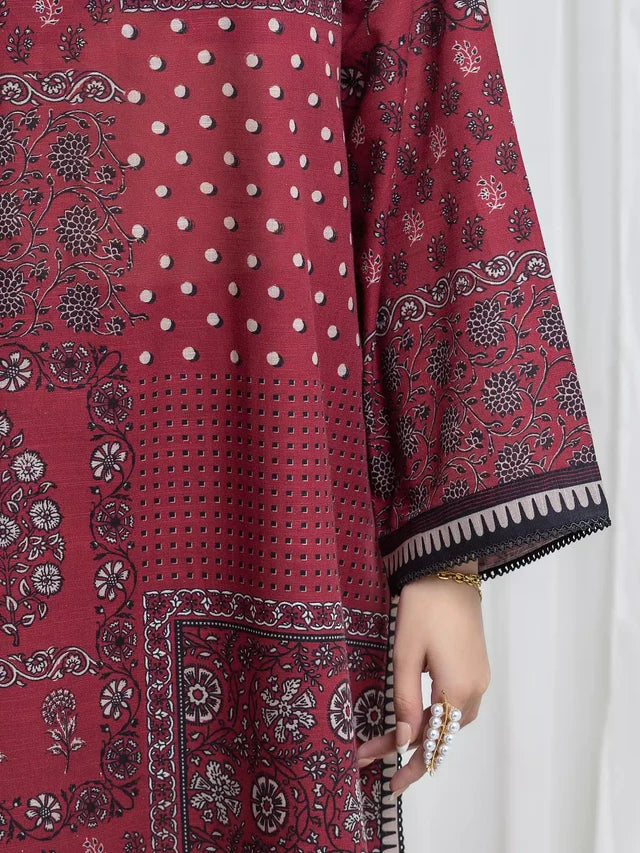 ALLURE | Unstitched 3PC Khaddar - EWU6A3-37107-3P
