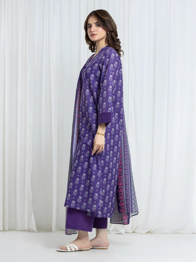 ALLURE | Unstitched 3PC Khaddar - EWU6A3-37100-3P