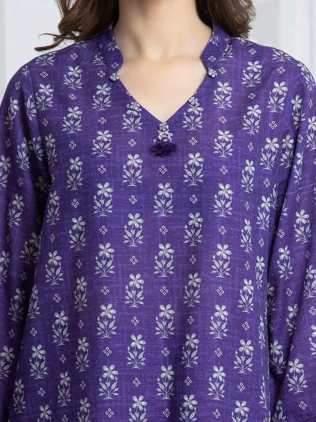 ALLURE | Unstitched 3PC Khaddar - EWU6A3-37100-3P
