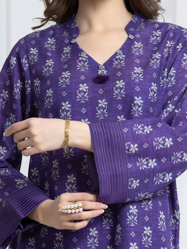 ALLURE | Unstitched 3PC Khaddar - EWU6A3-37100-3P