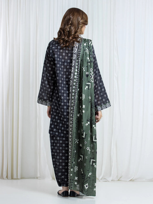 ALLURE | Unstitched 3PC Khaddar - EWU6A3-37174-3P