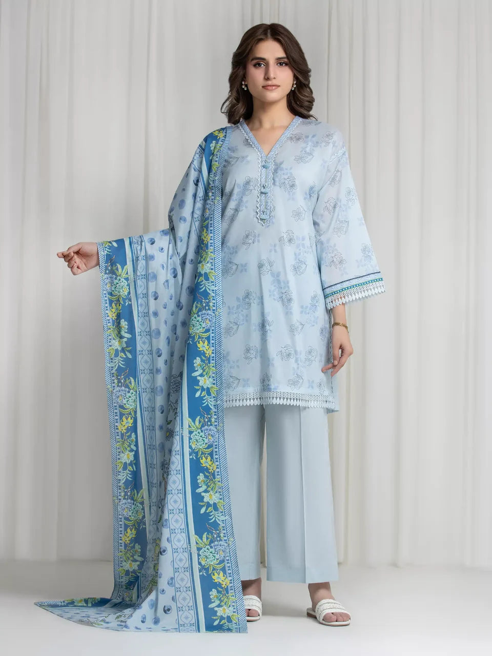 ALLURE | Unstitched 3PC Lawn - EWU6A1-36737-3P