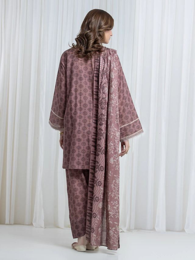 ALLURE | Unstitched 3PC Khaddar - EWU6A3-37172-3P
