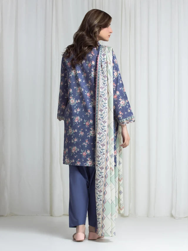 ALLURE | Unstitched 3PC Lawn - EWU6A1-36732-3P