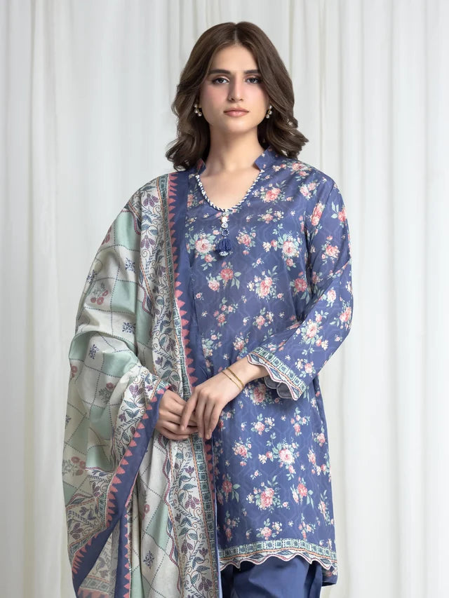 ALLURE | Unstitched 3PC Lawn - EWU6A1-36732-3P