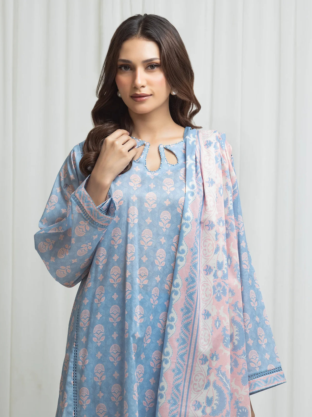 ALLURE | Unstitched 3PC lawn - EWU6A1-36655-3P