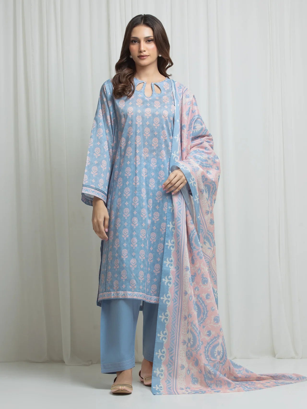 ALLURE | Unstitched 3PC lawn - EWU6A1-36655-3P