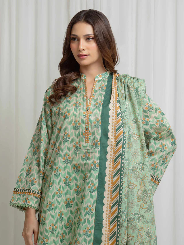 ALLURE | Unstitched 3PC lawn - EWU6A1-36688-3P