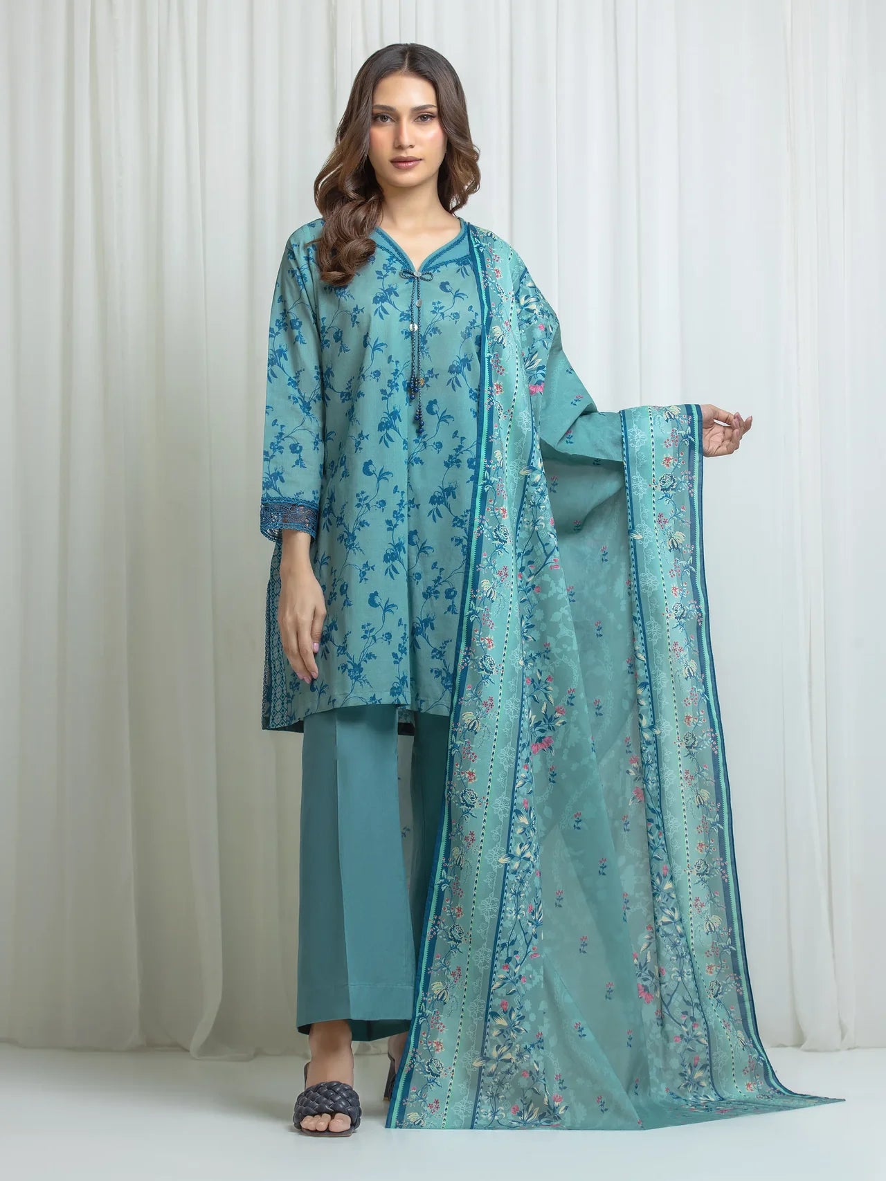 ALLURE | Unstitched 3PC Lawn - EWU6A1-36690-3P