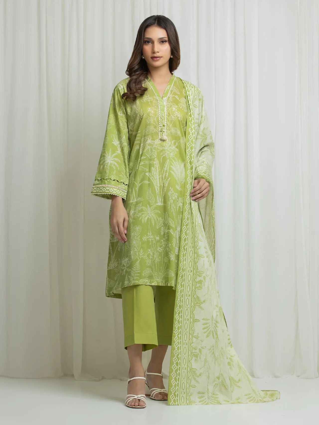 ALLURE | Unstitched 3PC lawn - EWU6A1-36698-3P