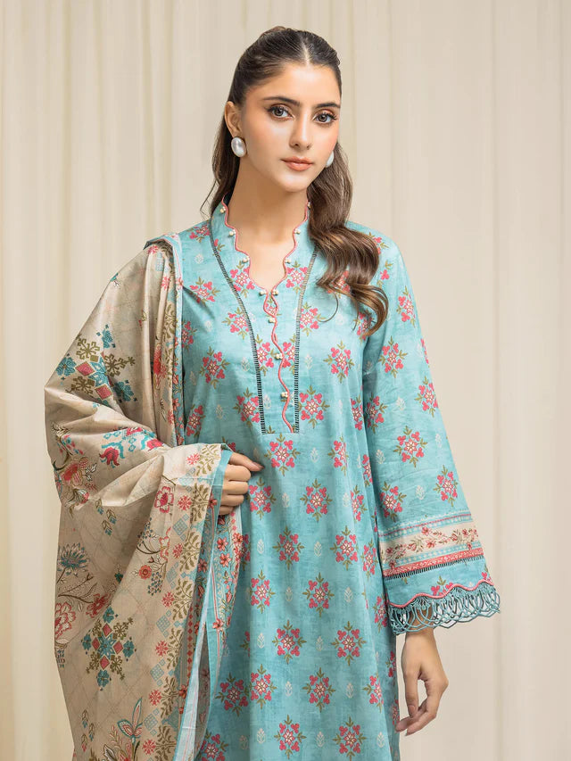 ALLURE | Unstitched 3PC lawn - EWU6A1-36573-3P