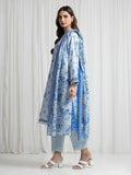 MERAK ZARI | Unstitched 3PC lawn  EWU6M6-083-3P
