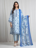 MERAK ZARI | Unstitched 3PC lawn  EWU6M6-083-3P