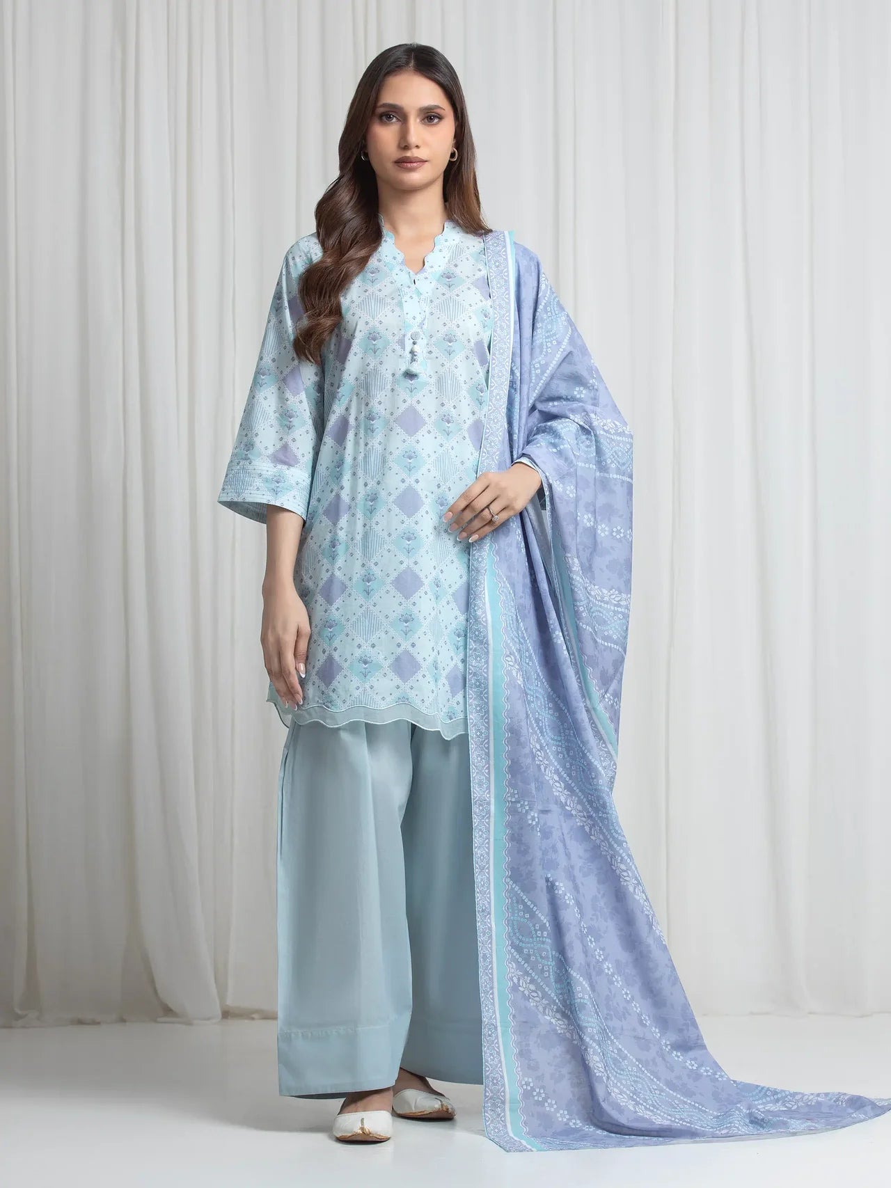 ALLURE | Unstitched 3PC Lawn - EWU6A1-36722-3P