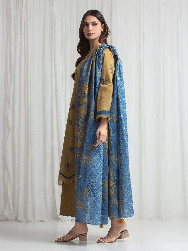 ALLURE | Unstitched 3PC Lawn - EWU6A1-36721-3P