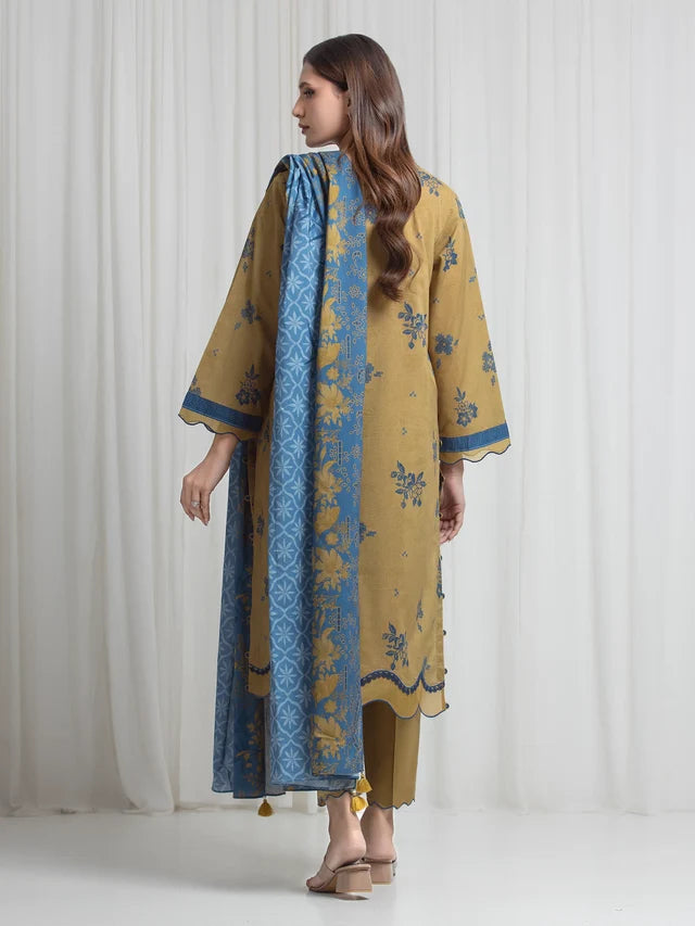 ALLURE | Unstitched 3PC Lawn - EWU6A1-36721-3P