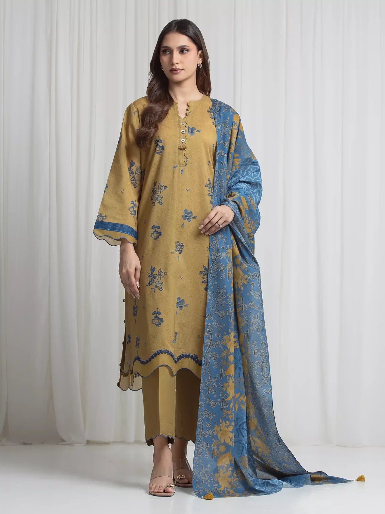 ALLURE | Unstitched 3PC Lawn - EWU6A1-36721-3P