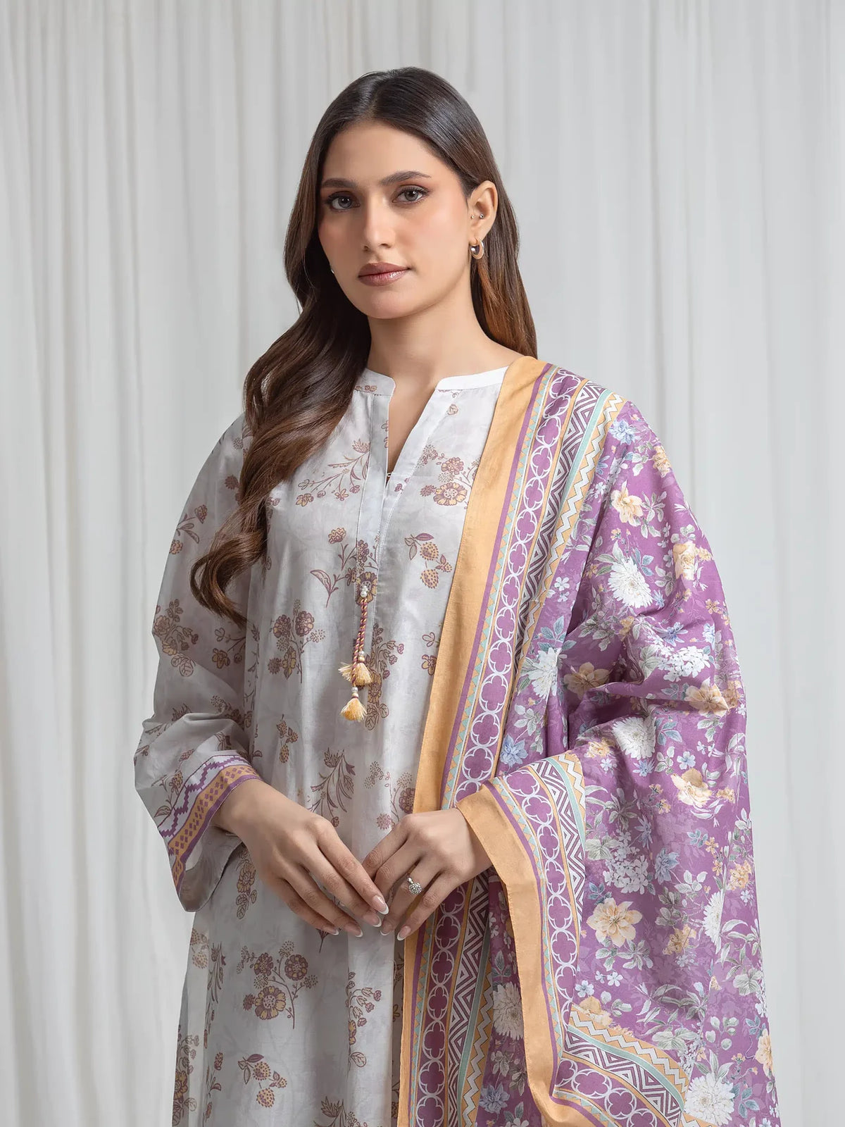 ALLURE | Unstitched 3PC lawn - EWU6A1-36724-3P