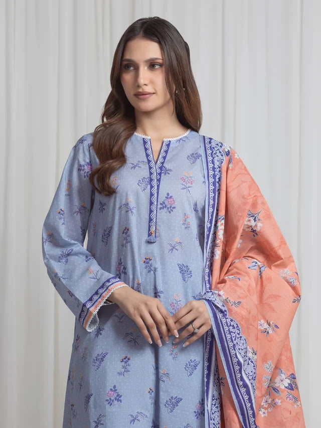 ALLURE | Unstitched 3PC Lawn - EWU6A1-36725-3P