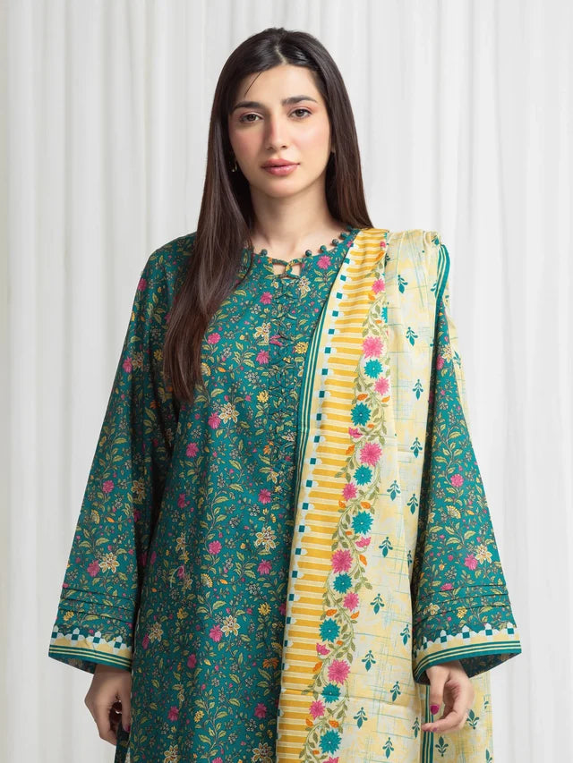 ALLURE | Unstitched 3PC Lawn - EWU6A1-36713-3P