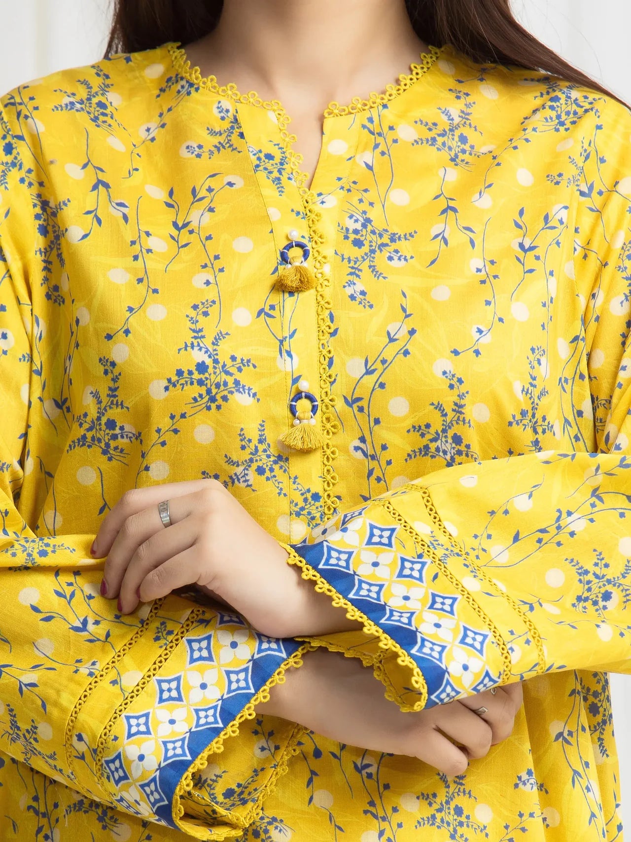 ALLURE | Unstitched 3PC lawn - EWU6A1-36718-3P