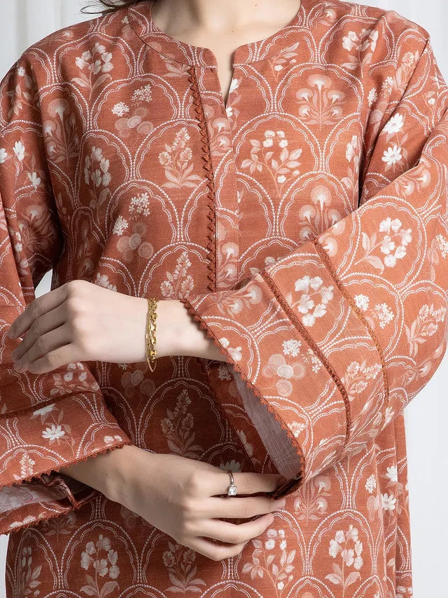 ALLURE | Unstitched 3PC Khaddar - EWU6A3-37049-3P