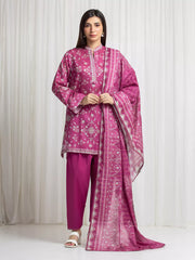 MERAK ZARI | Unstitched 3PC lawn EWU6M6-070-3P