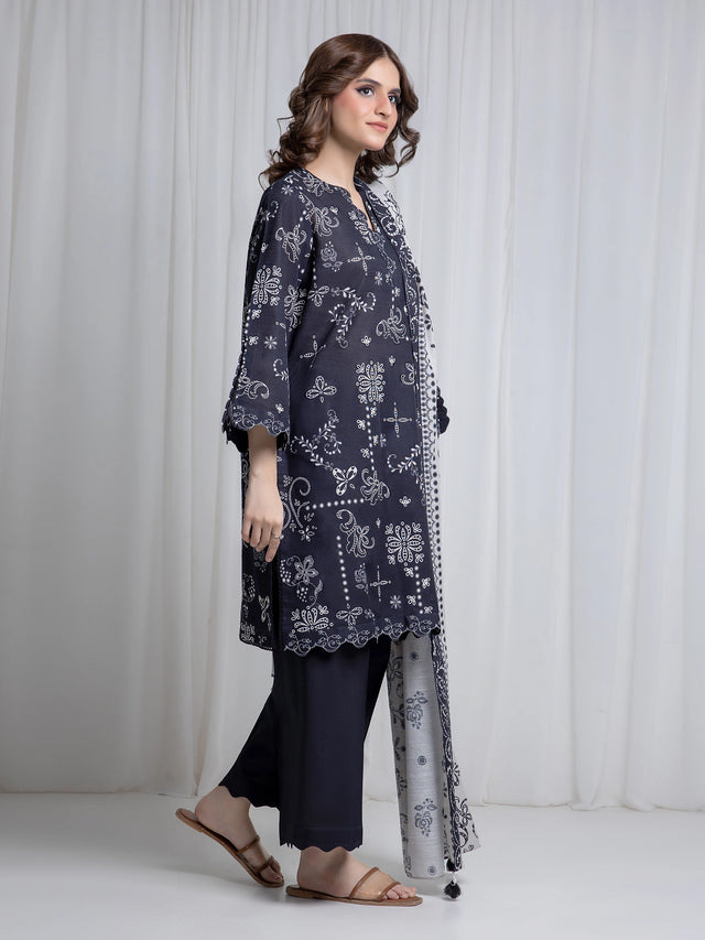 ALLURE | Unstitched 3PC Khaddar - EWU6A3-37042-3P