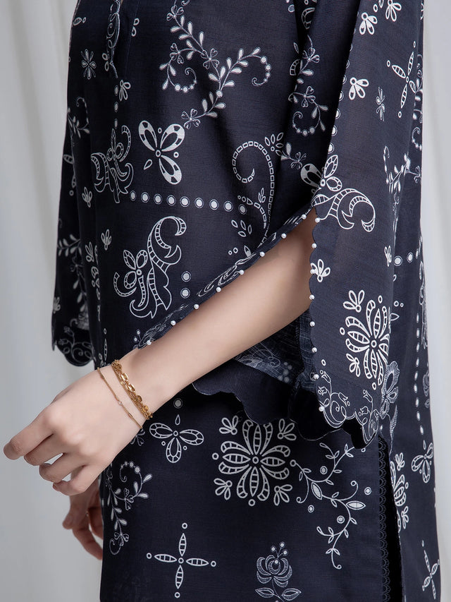 ALLURE | Unstitched 3PC Khaddar - EWU6A3-37042-3P