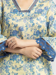 MERAK ZARI | Unstitched 3PC lawn EWU6M6-063-3P