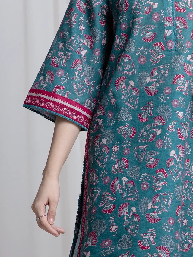 ALLURE | Unstitched 3PC Khaddar - EWU6A3-37043-3P