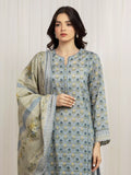 MERAK ZARI | Unstitched 3PC lawn  EWU6M6-023-3P