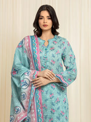 MERAK ZARI | Unstitched 3PC lawn EWU6M6-034-3P